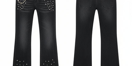 Purple Brand flare fit jeans