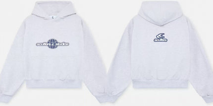 Short-Sleeve Letter Hoodie