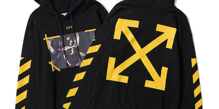 Off-White Oil-Paint Arrow Hoodie