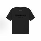 22 Short sleeves washed black
