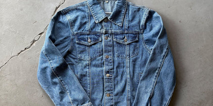 Men's Star Embroidered Denim Set