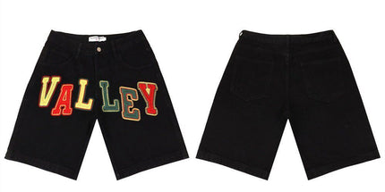 Vale Washed Denim Shorts