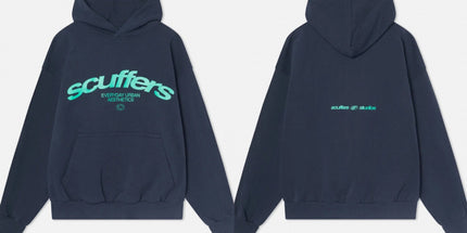 Short-Sleeve Letter Hoodie
