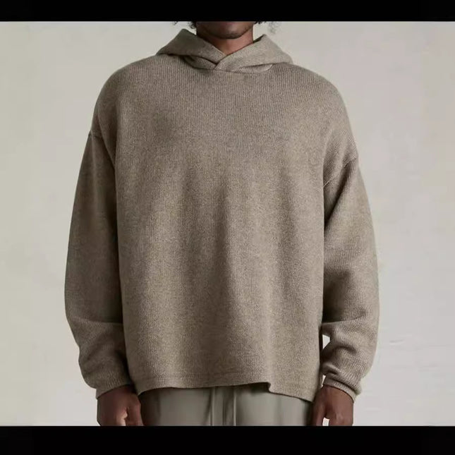 Essentials Solid Knit Hoodie