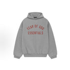 24 Sweatshirt with a rounded arc in dark gray