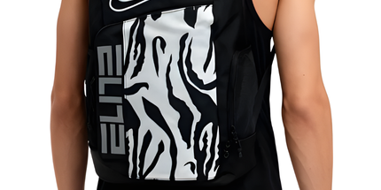 Elite Backpack Black White