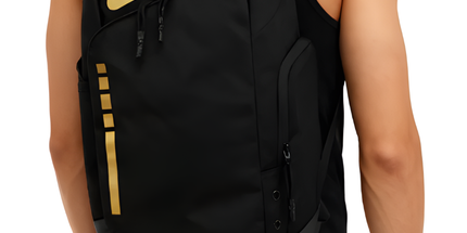 Elite Backpack Black Gold