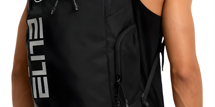 Elite Backpack Black White