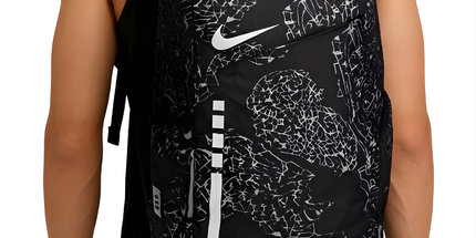 Elite Backpack Black White