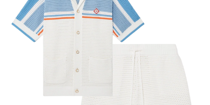 Casa Stripes Short Set